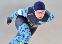 Қазақстандық конькиші әлем чемпионатында рекорд орнатып, үздік ондыққа енді