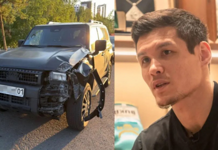 Олимпиада чемпионы Данияр Елеусінов қамауға алынып, жүргізуші куәлігінен айырылды