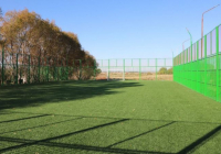 ТҮРКІСТАН: Сарыағашта шағын футбол алаңы мен балалар алаңшасы ашылды