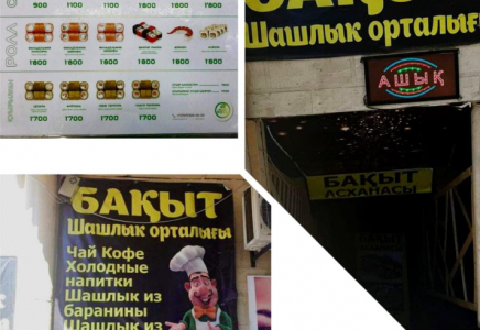 ТҮРКІСТАН: 70-ке жуық нысанның жарнама тақтайшасы талапқа сай болмаған