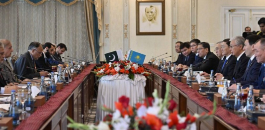 Мемлекет басшысы Пәкістан Премьер-министрі Шахбаз Шарифпен келіссөз жүргізді