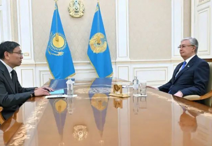 Президент  Алматы қаласының әкімі Ерболат Досаевты қабылдады