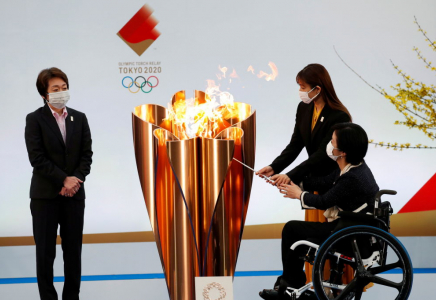 Жапонияда жазғы Олимпиада ойындарының алау эстафетасы басталды