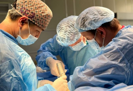 Түркістанда 10 балаға тың әдіспен күрделі ота жасалды