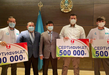 ШЫМКЕНТ: Қала әкімінің орынбасары ағайынды Емельяновтарды қабылдады