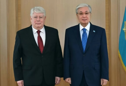 Қасым-Жомарт Тоқаев Ресейдің Қазақстандағы елшісі Алексей Бородавкинді қабылдады