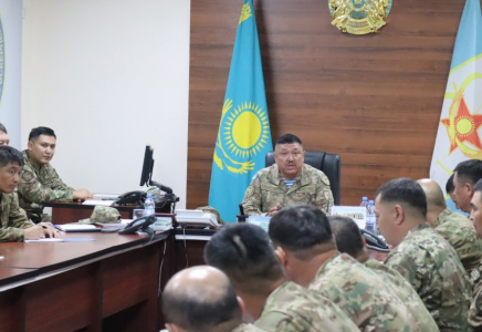 ​Қорғаныс министрінің орынбасары елдің оңтүстігіндегі әскери инфрақұрылымның жай-күйін тексерді