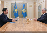Тоқаев Мәжіліс Төрағасы Ерлан Қошановты қабылдады