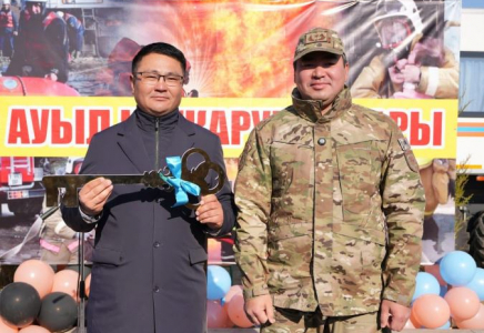 ТҮРКІСТАН: Созақ ауданында өрт сөндіру бекеті ашылды