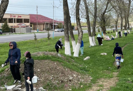 «ТАЗА ҚАЗАҚСТАН»: Бір ауылдың 2 мыңға жуық тұрғыны сенбілікке шықты