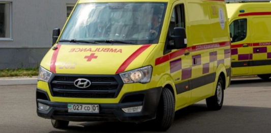 Елордада жеңіл көлік өртеніп кетті