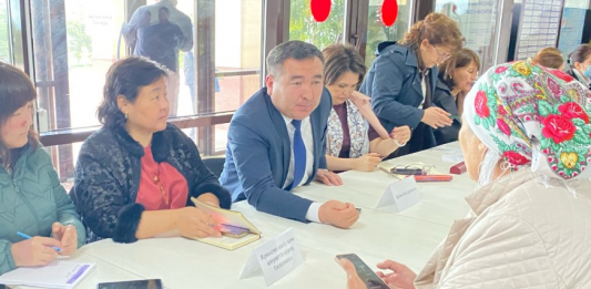 ​ШЫМКЕНТ: Қоғамдық қабылдауда әлеуметтік мәселелер де тыңдалды