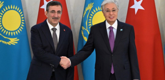 Мемлекет басшысы Түркия Республикасының Вице-президенті Джевдет Йылмазбен кездесті