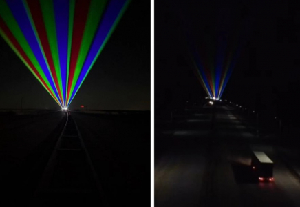 Қазақстандағы ақылы жолдарға жүргізушілер ұйықтап кетпейтіндей лазерлі жарықтар орнатып жатыр