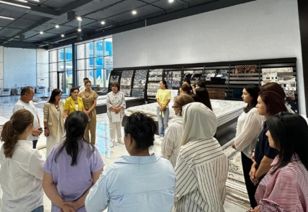 ​«AMANAT» в Шымкенте продолжает работу по обеспечению комфортных условий труда для женщин