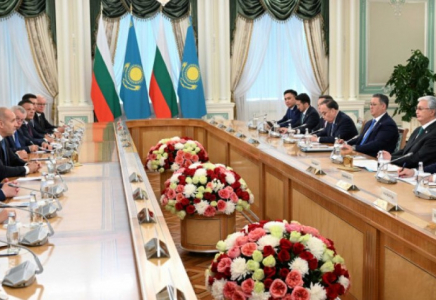 Қазақстан мен Болгария президенттері кеңейтілген құрамда келіссөз жүргізді