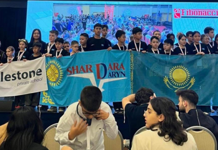 ТҮРКІСТАН: Шардара оқушылары әлемдік олимпиаданың жүлдегері атанды