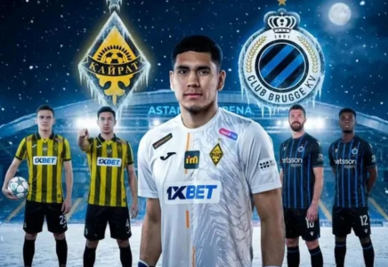 Дастан Сәтпаев жоқ: Бүгін “Қайрат” “Брюггеге” қарсы матч өткізеді