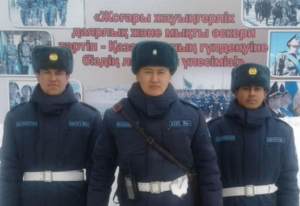Ұлттық ұлан жауынгерлері шприцпен жүрген нашақорды қолға түсірді 