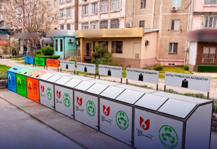 ​Шымкентте қалдықты бөлек жинау бойынша  пилоттық жоба іске қосылуда 