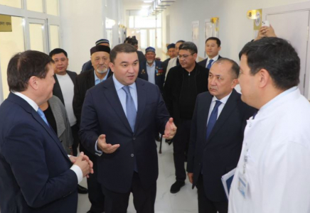 ​ТҮРКІСТАН: Сарыағаш ауданында жаңа дәрігерлік амбулатория ашылды