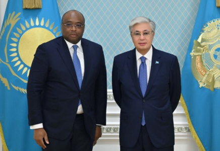 Мемлекет басшысы Конго Демократиялық Республикасы Президентінің арнаулы өкілі Патрик Мпойи Луабеяны қабылдады
