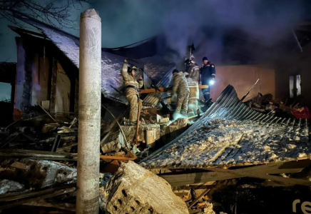 Түркістан облысындағы жеке тұрғын үйде газ балон жарылып, бір адам қайтыс болды