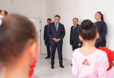 ​ТҮРКІСТАН: Сарыағашта кітапханасы бар 200 орындық мәдениет үйі ашылды