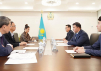 Нұралхан Көшеров шетелдік инвестормен келіссөз жүргізді