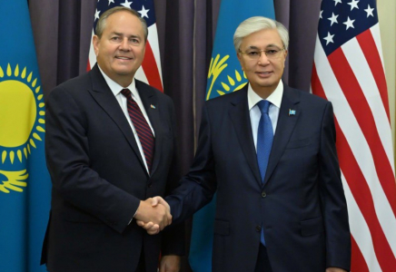 Мемлекет басшысы Cameco корпорациясының президенті Тим Гитцельді қабылдады