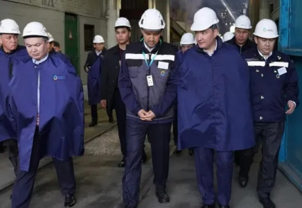 Олжас Бектенов Балқаш қаласындағы жүйе құраушы кәсіпорындардың жұмысымен танысты