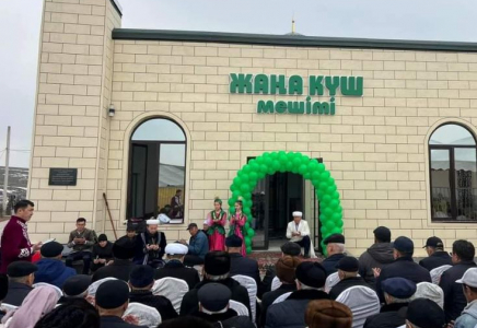 ТҮРКІСТАН: Төлебиде Рамазан айы қарсаңында жаңа мешіт ашылды