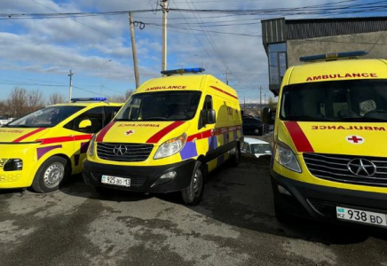 ТҮРКІСТАН: Сайрамда жедел жәрдем бекеті жаңартылды