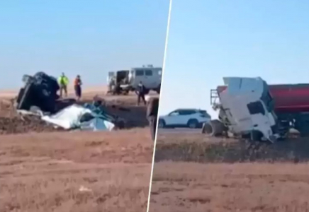 12 адам қаза тапқан жол апаты: марқұмдарды жерлеу рәсімі өтті