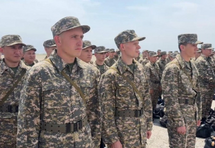 Жамбыл облысында 120 әскери міндетті ұшқышсыз ұшу аппараттарының операторы мамандығын меңгереді