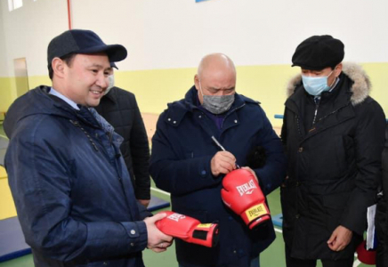 ТҮРКІСТАН: Ордабасыда жаңа спорт кешені ел игілігіне берілді