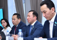 Мәжіліс депутаттары шымкенттік жастармен жүздесті