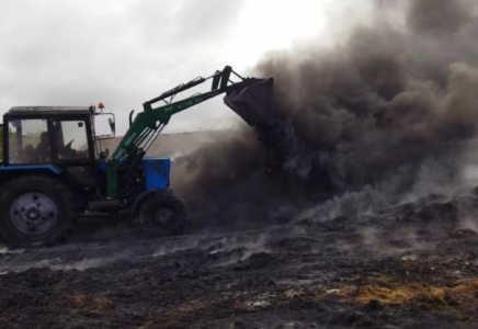 Қостанай облысында ер адам жұмысқа қабылдамай қойған фермердің шөбін өртеп жіберді