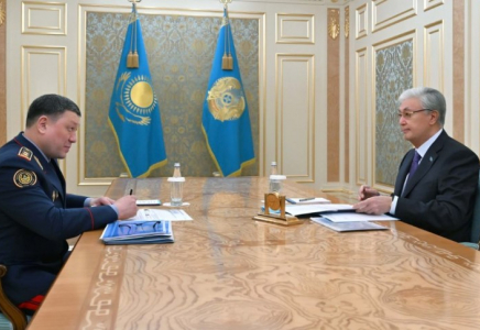 Тоқаев Ішкі істер министрі Ержан Сәденовті қабылдады