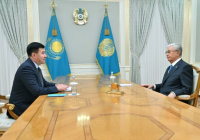 Мемлекет басшысы Integra Construction KZ бенефициар меншік иесі Шахмұрат Мүтәліпті қабылдады