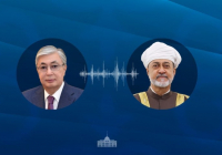 Президент Қасым-Жомарт Тоқаев Оман Сұлтаны Хайсам бен Тариқ Әл Саидпен телефон арқылы сөйлесті