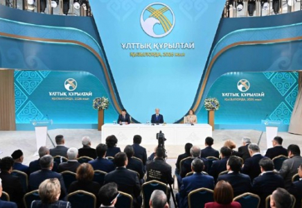 Қызылордада Мемлекет басшысы Қасым-Жомарт Тоқаевтың төрағалығымен Ұлттық құрылтайдың V отырысы басталды