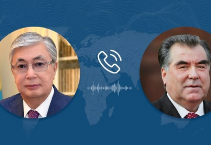 Мемлекет басшысы Тәжікстан Президенті Эмомали Рахмонмен телефон арқылы сөйлесті
