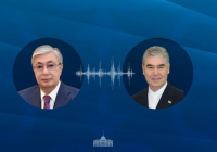 Мемлекет басшысы Түрікменстан Халк Маслахатының Төрағасы Гурбангулы Бердімұхамедовпен телефон арқылы сөйлесті