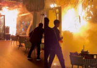 Алматыдағы мейрамханада қонақтарды құттықтау қайғылы жағдаймен аяқтала жаздады: видео