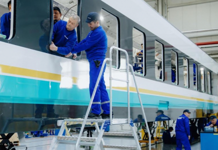 ​Қазақстанда Мемлекеттік тумен түстес 557   жолаушылар вагоны жасалады