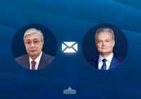 Тоқаев Литва Президентіне құттықтау жеделхатын жолдады