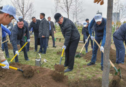 Қазақстан Президенті жалпықалалық сенбілікке қатысты