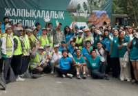 ​Шымкентте «Таза Қазақстан» акциясы аясында жалпықалалық сенбілік өтті: бір күнде 172 тонна қоқыс шығарылды