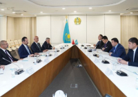 ТҮРКІСТАН: Нұралхан Көшеров Түркияның ұлттық мәжіліс депутатымен кездесті